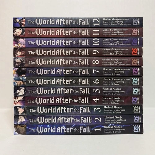 The World After The Fall Manhwa Volumes 1-12 Authentic New Full Color English