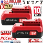 2PACK 18V Lithium Ion Battery FOR Porter Cable 18 Volt PC18B PC18BL PC18BLX Tool
