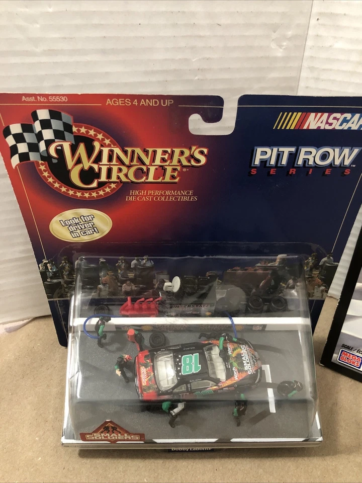 Bobby Labonte #18 Collection Diecast Nascars & Ornaments Vintage Set Of 7 - Image 4 of 4