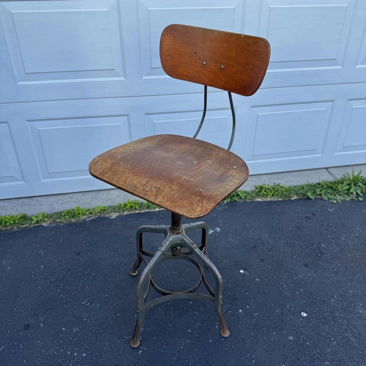 Vintage Drafting Stool for sale | eBay