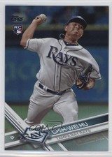 2017 Topps Update Rainbow Foil Chih-Wei Hu #US198 3q5