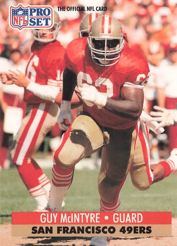 1991 Pro Set - Guy McIntyre #293