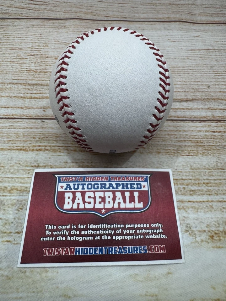 Бейсбольная голограмма Dick Groat с автографом Tristar - Изображение 4 из 4