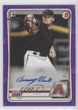 2020 Bowman Prospects Auto Purple 246/250 Avery Short #PA-ASH Auto ii1