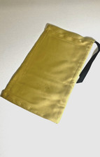 NEW GUCCI CHARTREUSE SATIN EYEGLASS / ACCESSORY POUCH