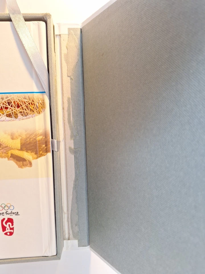 Beijing 2008 Olympics Ine World One Dream Chinese Stamp Book And Cover. - Image 2 of 4