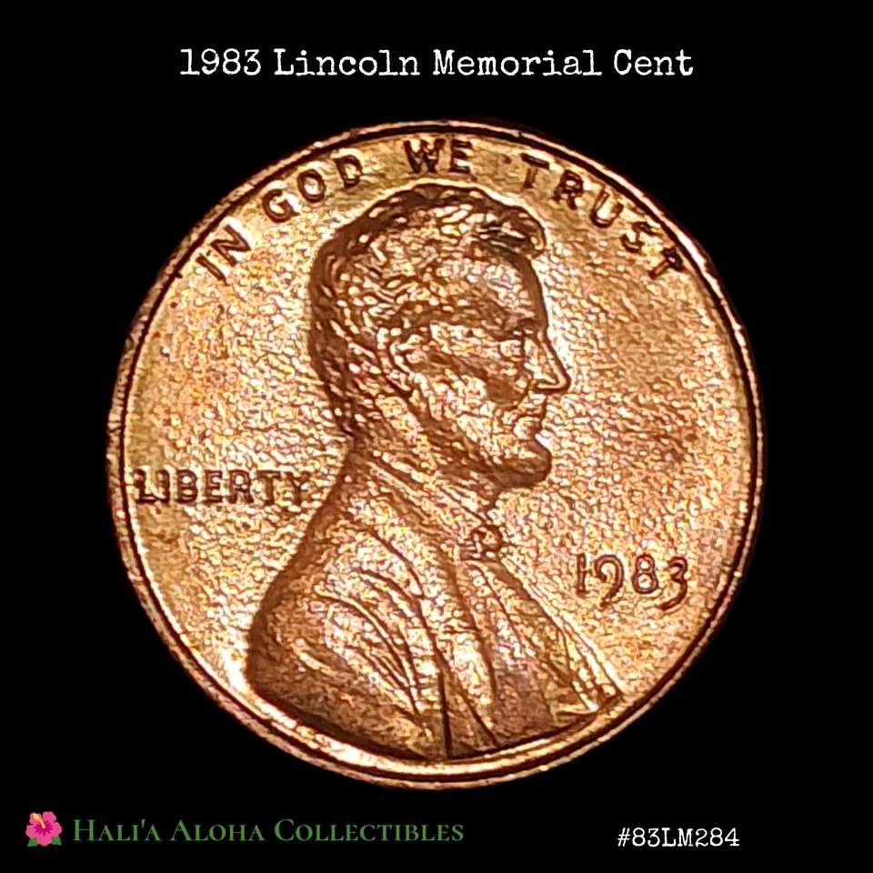 💠🪙💠AU 1983 Doubled Die Reverse (DDR) Lincoln Cent - Image 4 of 4