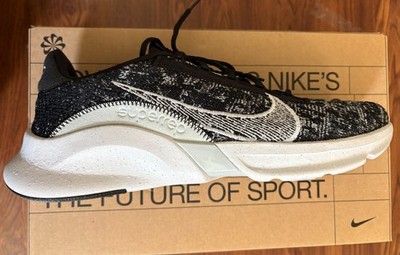 NIKE SuperRep Go 3 NN FK Black/Metallic Silver DH3393 010 Mens 9 New