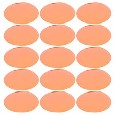 20pcs Stage Lighting Gel Filters - 74cm Amber Warm Color Correction Sheets -