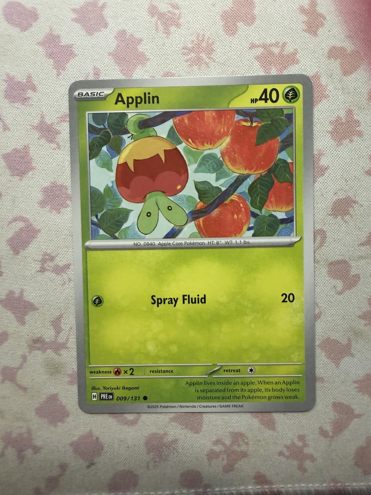 Applin Common SV: Prismatic Evolutions 009/131 NM