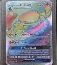 The Pokémon Company Alolan Muk GX 157/147 Burning Shadows Rainbow Holo Eng 2017 on eBay