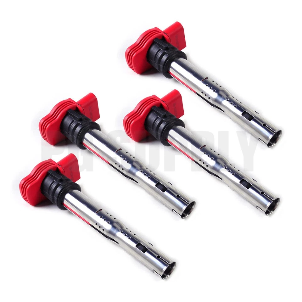 4 Ignition Coil Ignition Module VW Audi A3 A4 A5 Q7 R8 Seat Leon OE 06E905115E - Image 2 of 4