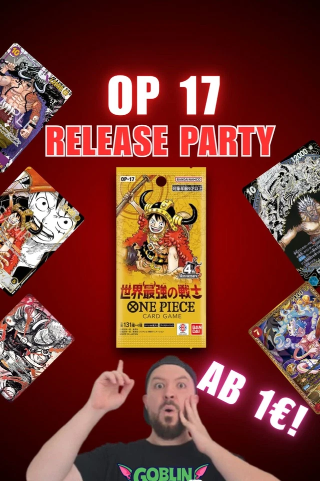 ab 1€ - OP-17 RELEASE PARTY !!!