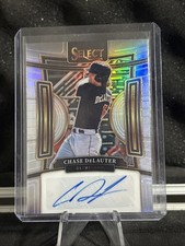 Panini 2024 Select Signatures Chase DeLauter Prizm Auto RC SIG-CD Guardians