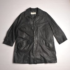 Mens Manufacture SERAPHIN Leather Coat Jacket...