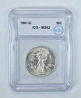 1941-D Walking Liberty Half Dollar MS62 ICG *0935