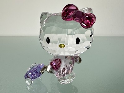 Swarovski Figurine 5279082 Hello Kitty Traveling 5cm Excellent