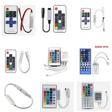 Mini 3/40/44 Key IR Remote Wireless Controller For 3528 5050 RGB LED Strip Light