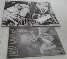 ZORA-N° 1-2-3-variant comics spillato edizione limitata - fumetto horror inglese