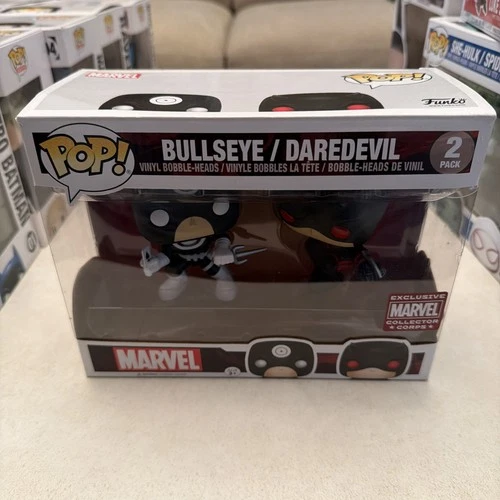 Funko Marvel Collector Corps Daredevil & Bullseye Pop 2 Pack - New