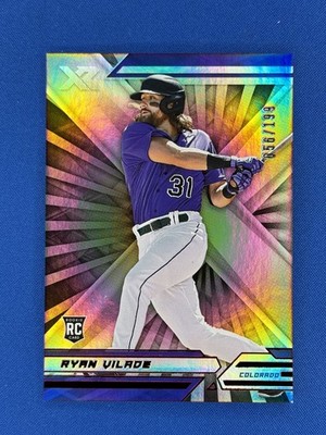2022 Panini Chronicles - XR Ryan Vilade #6 Red /199 (RC)
