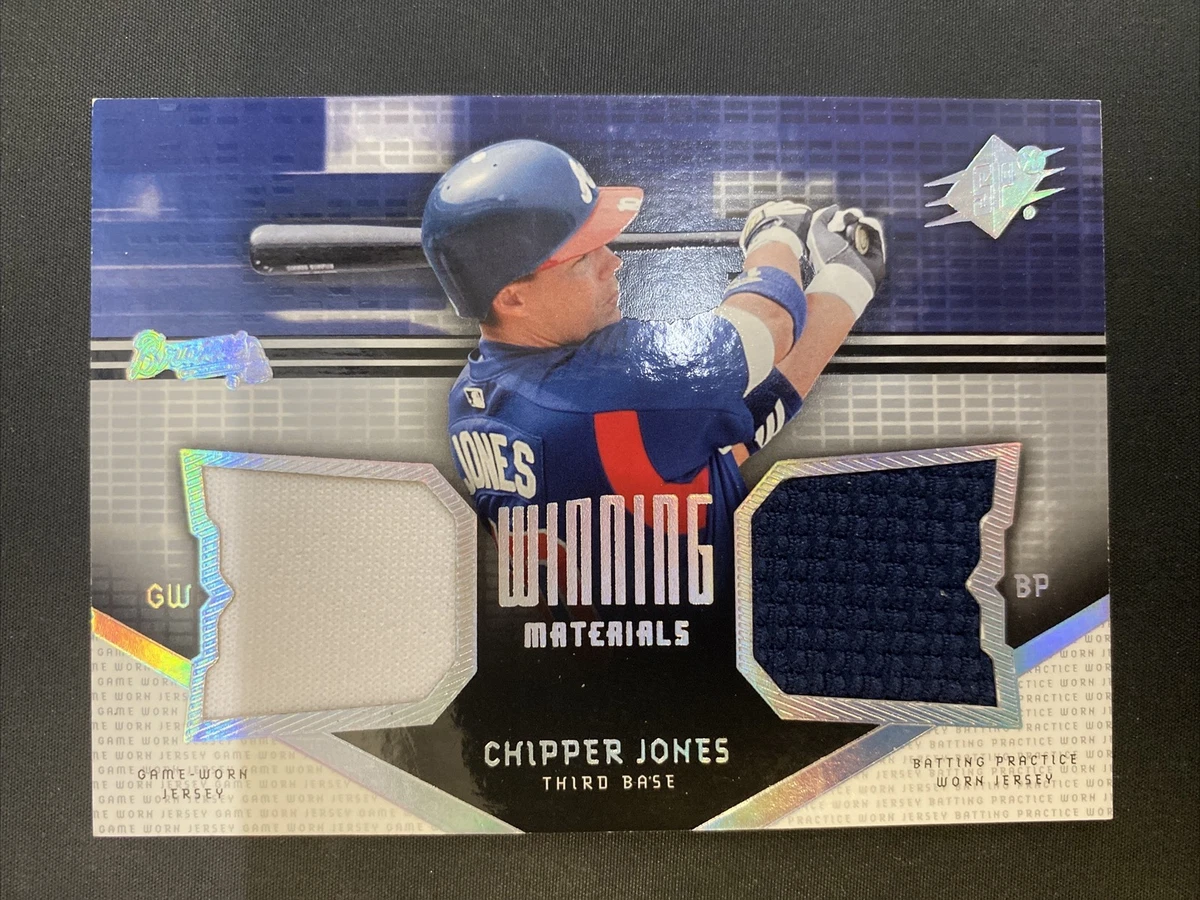 Upper Deck Chipper Jones Baseball Sports Trading Cards 