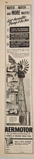 1946 Print Ad Aermotor Windmill Electric Water Systems for Wells Chicago,IL