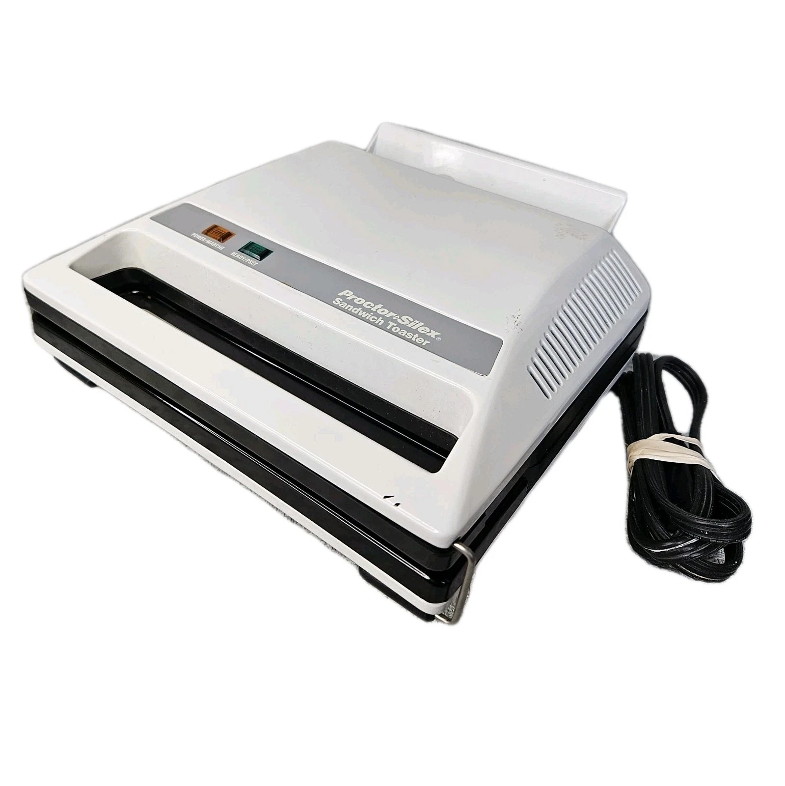 Vintage Proctor Silex Sandwich Maker Toaster PANINI press Nonstick Grill White
Opens in a new window