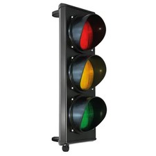 Semaforo led rosso-giallo-verde INDEM SEMA3 230V diametro 120mm