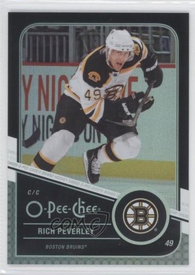 2011-12 O-Pee-Chee Rainbow Foil Black Border 39/100 Rich Peverley #409 0a7
