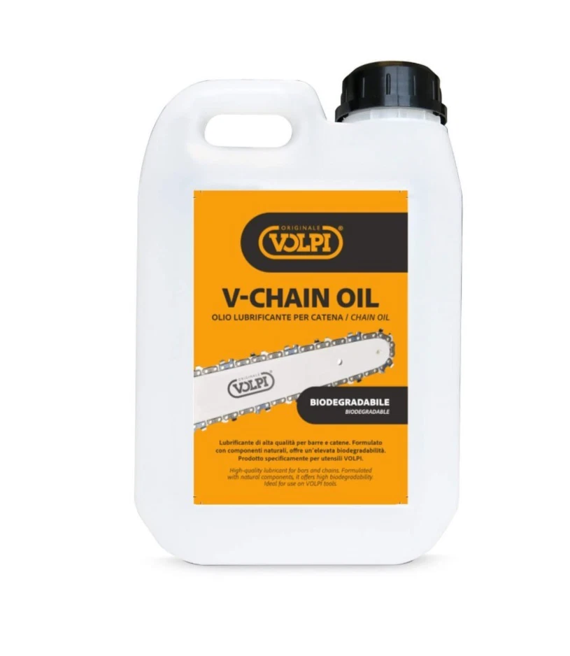 OLIO LUBRIFICANTE PER BARRE E CATENE VOLPI ORIGINALE 2 LITRI BIODEGRADABILE