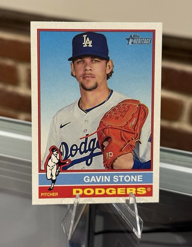 Gavin Stone #439 2025 Topps Heritage card