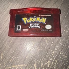 New ListingPokemon Ruby Version GBA Nintendo Game Boy Advance New Battery