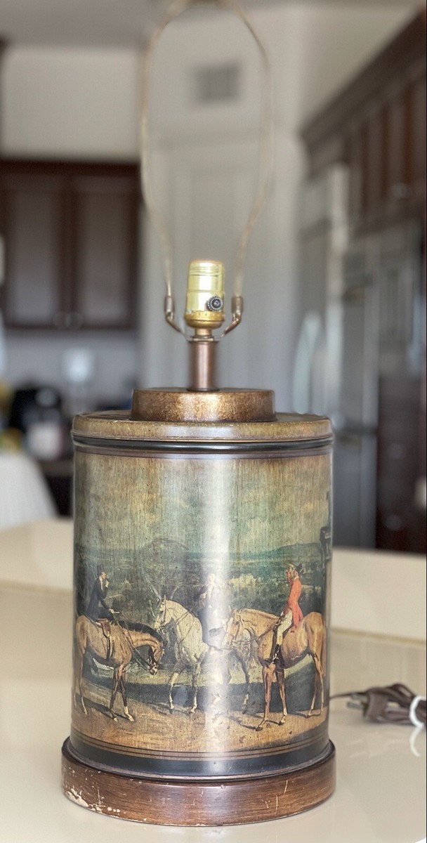 frederick cooper ランプ Vintage & Rare Frederick Cooper Equine Canister Table Lamp | eBay