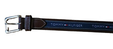 Tommy Hilfiger Boys/ Men's Premium Leather Belt Brown 33 - 28
