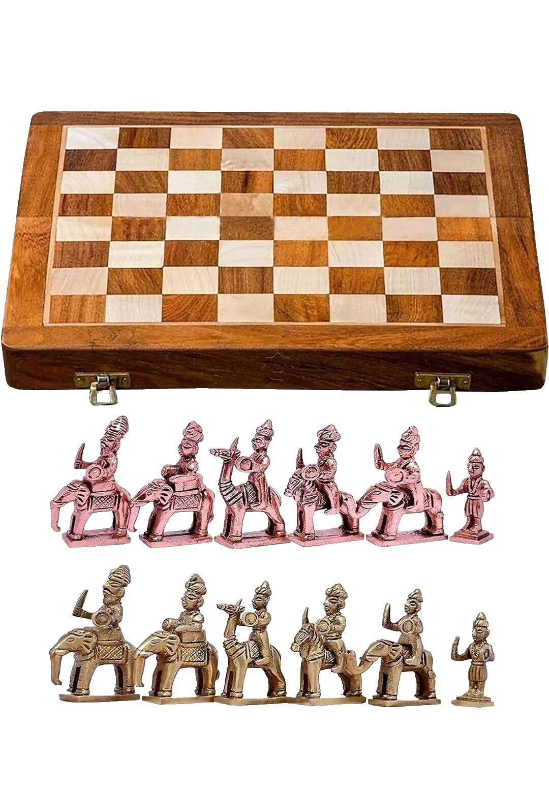 Wooden 12-16 Years Vintage Chess