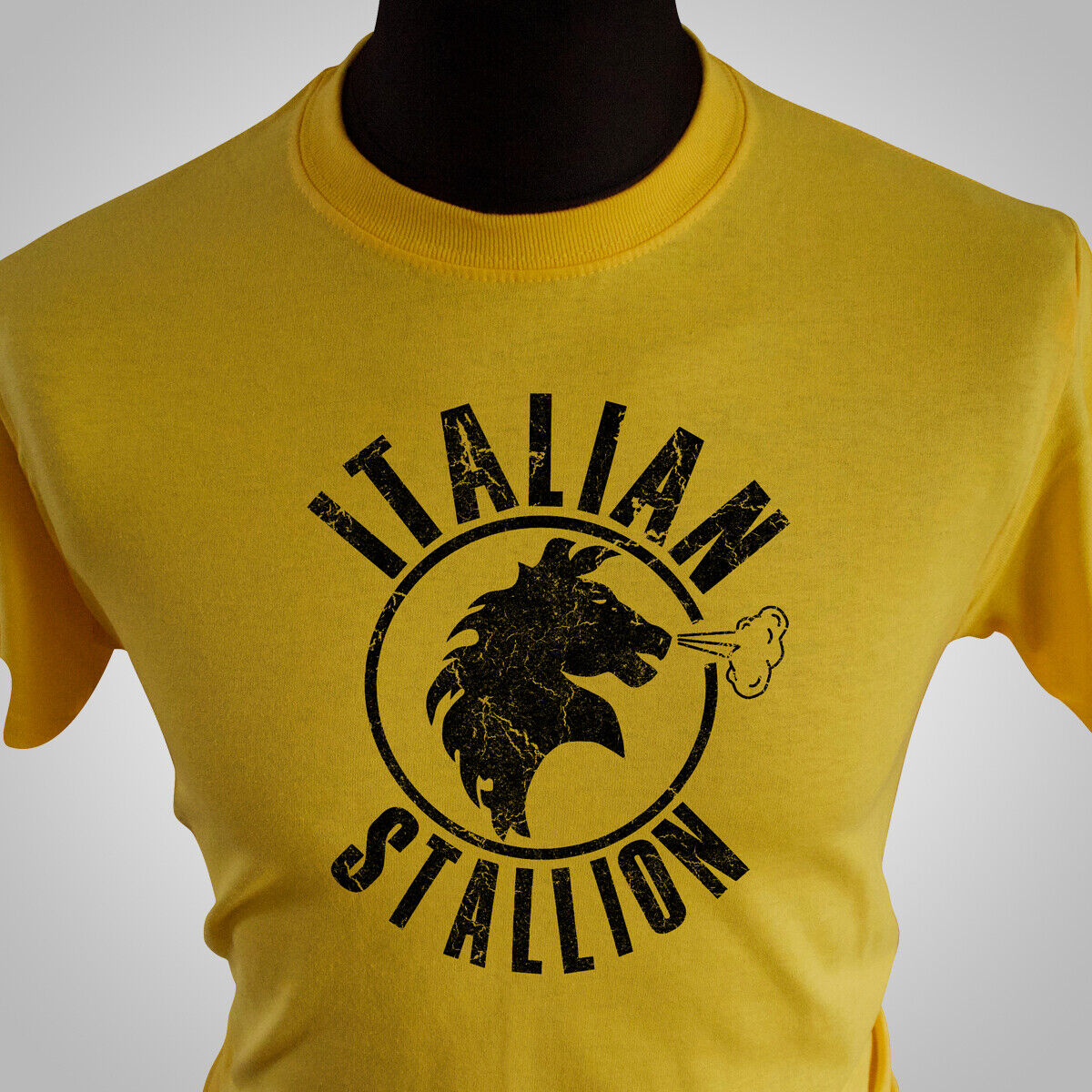 Italian Stallion Rocky Balboa Retro Movie T Shirt Boxing 80's Rocky III