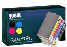 Cartridges Fits Epson 408 XL WF-C 4310 DW WF-C 4810 DTWF Compatible