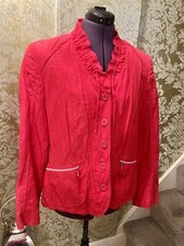 Gelco Red Jacket Size Uk 16