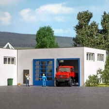 Busch 1967 Kl. Fahrzeughalle H0