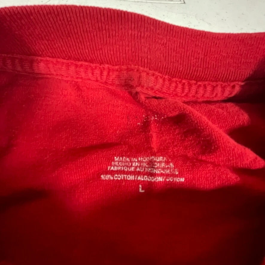 Kansas City KC Chiefs Reebok y2k Casco Grande Logo Camiseta NFL Fútbol Hombre L Foto 3 de 3