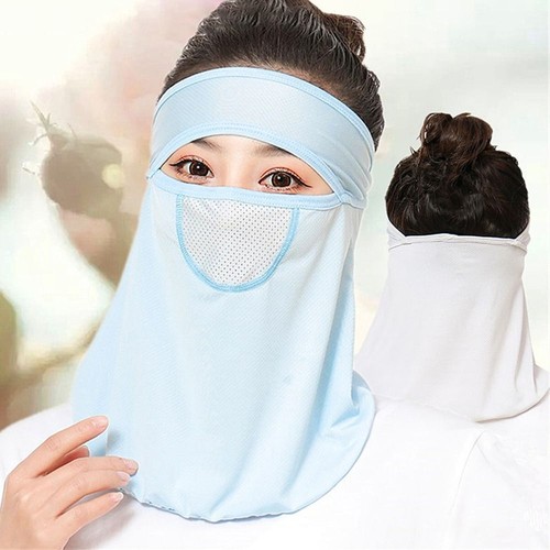 Breathable Sunscreen Mask Ice Silk Sun Protection Outdoor Sport
