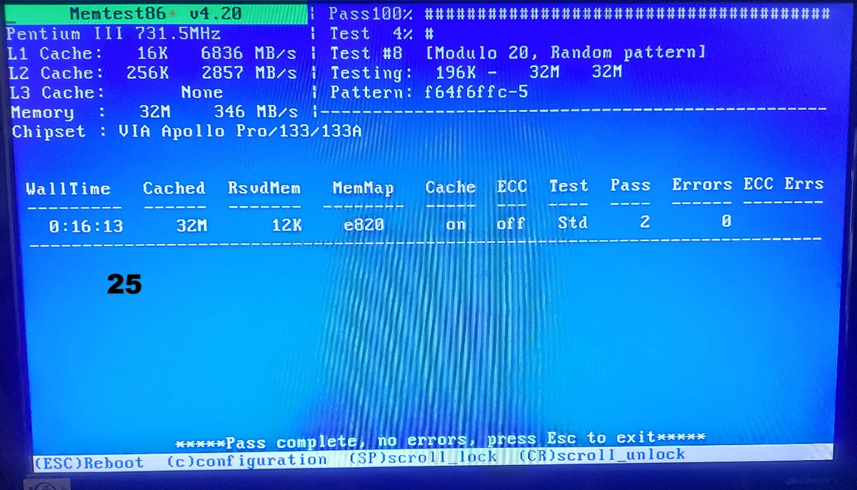 81F641642C-103LFN 32 Mb 168 pin PC-66 SD-RAM COMPUTER Memory  