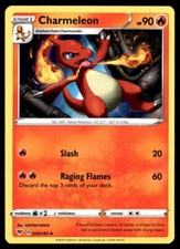 Charmeleon 24/185 Pokemon Card Vivid Voltage Uncommon 90 HP Near Mint M53