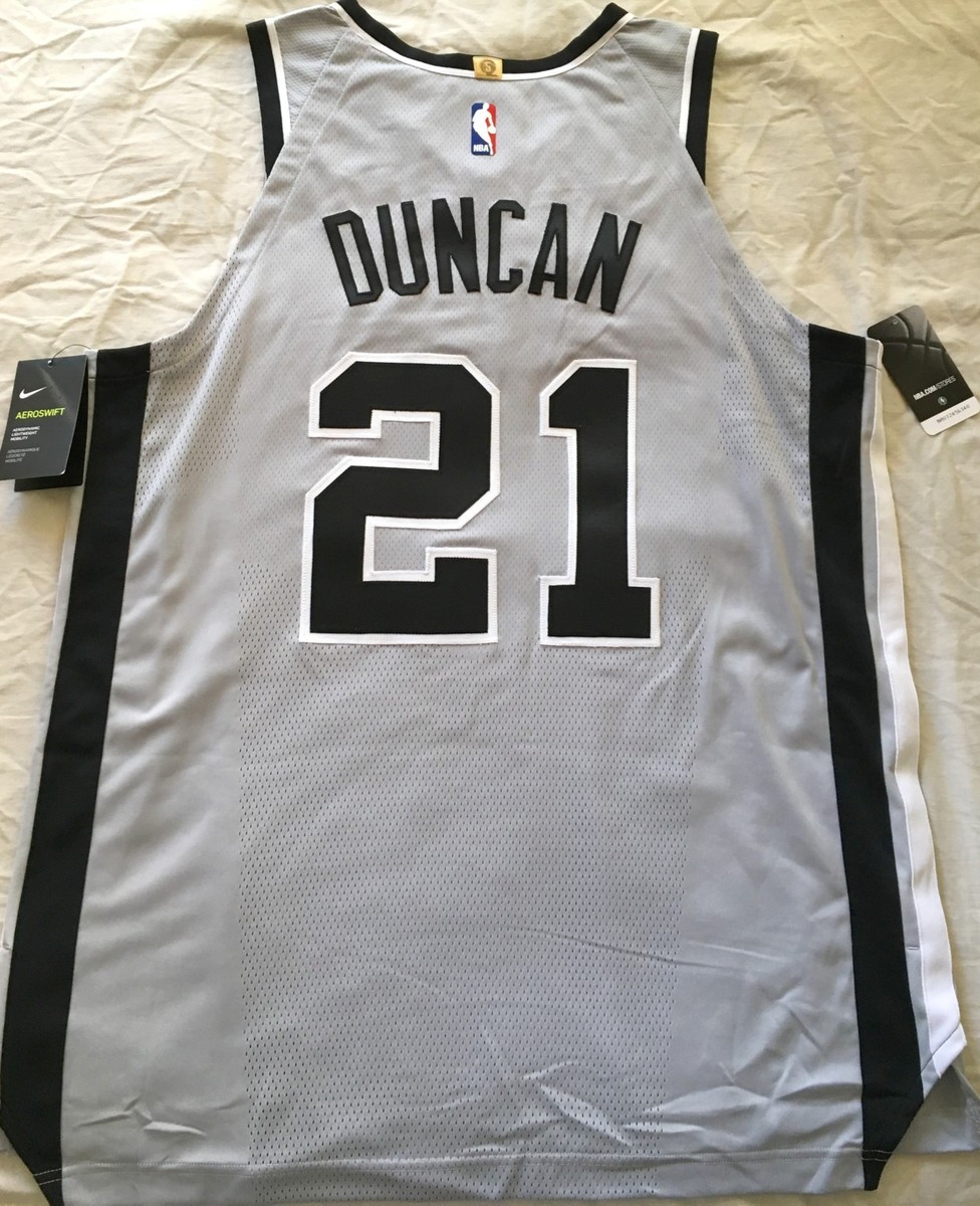 Tim Duncan San Antonio Spurs authentic Nike game model 2014