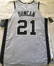 Tim Duncan San Antonio Spurs authentic Nike game model 2014 2015 2016 jersey NWT
