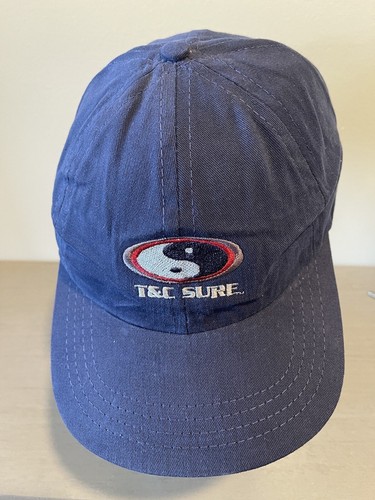 2 in set anni 90 T&C Surf Designs logo Hawaii Yin Yang 1- blu 1- verde cappello snapback - Foto 2 di 14