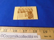 Vintage 1940's Woman's Compact Mirror Dionne Quints Palmolive Bath Soap Square