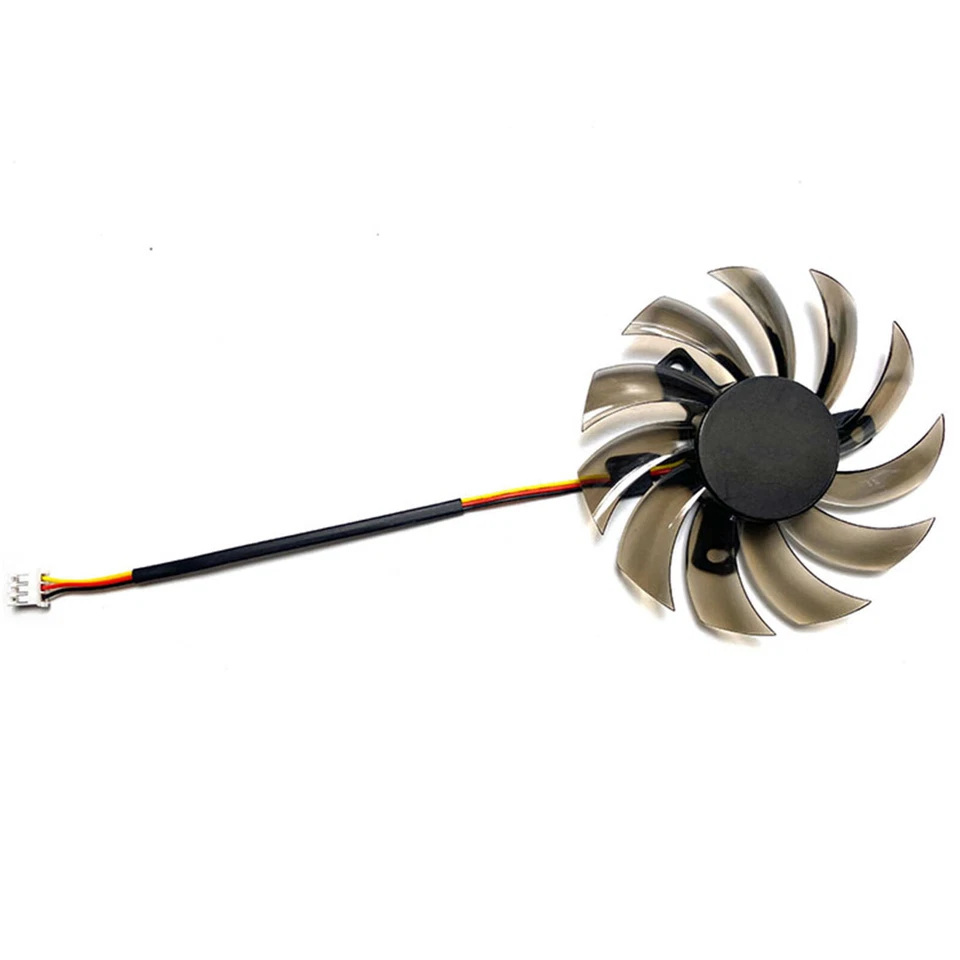 Placa de vídeo T128010SM ventilador de refrigeração peça sobressalente para GIGABYTE GV-N730 630 575 557 - Imagem 3 de 4