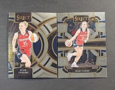 JULIE VANLOO RC 2024 Panini Select WNBA Base Rookie Card #160 #57 Mystics